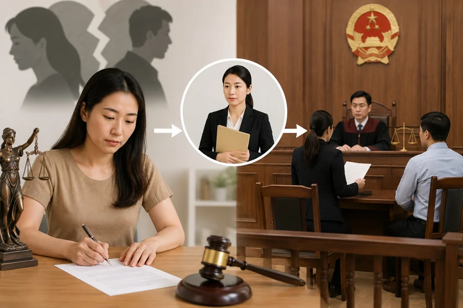 Tôi định ly hôn nhưng tôi không muốn đến tòa vì không thích gặp mặt chồng, vậy tôi có thể ủy quyền cho người khác được không?