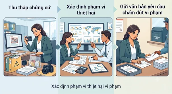 Cần làm gì ngay khi phát hiện vi phạm? Cần làm gì ngay khi phát hiện vi phạm?