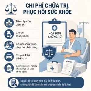 Chi phí chữa trị, phục hồi sức khỏe
