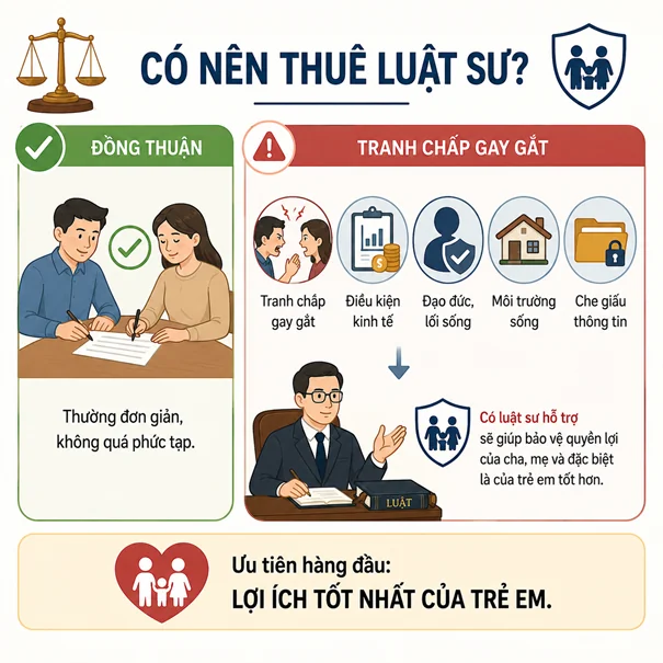 Có nên thuê luật sư?