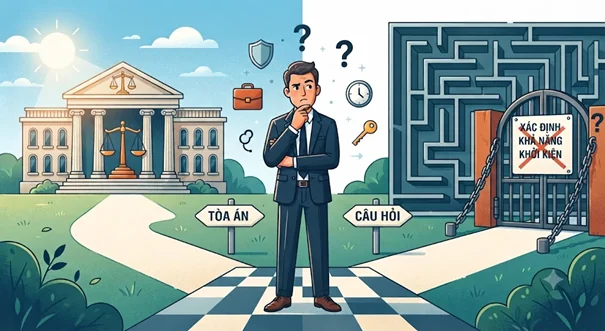 Có thể khởi kiện không? Có thể khởi kiện không?