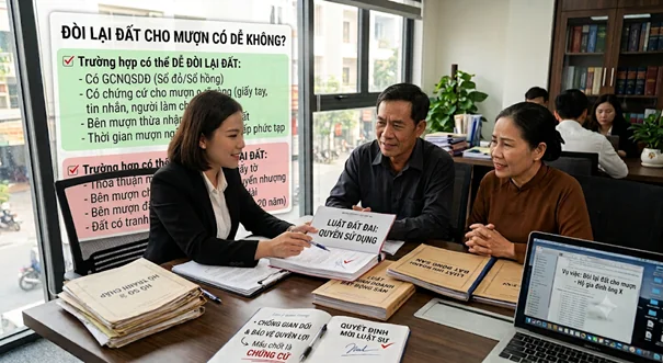 Đòi lại đất cho mượn có dễ không?