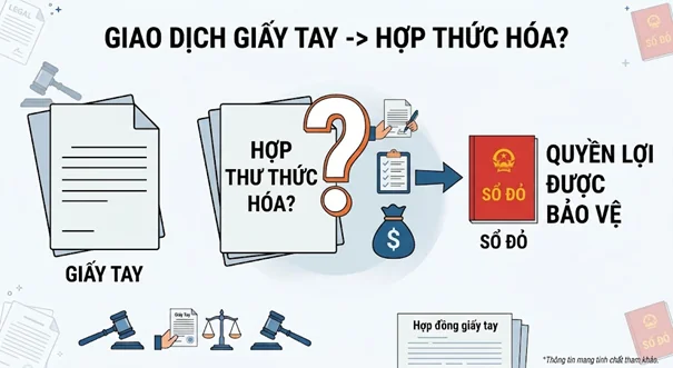 Giao dịch giấy tay có bị hủy hoàn toàn không?