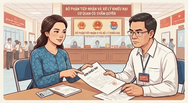 Khiếu nại đến cơ quan có thẩm quyền Khiếu nại đến cơ quan có thẩm quyền