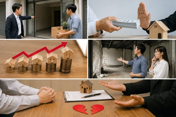 Tranh chấp hợp đồng thuê mặt bằng kinh doanh: Rủi ro thường gặp và cách bảo vệ mình
