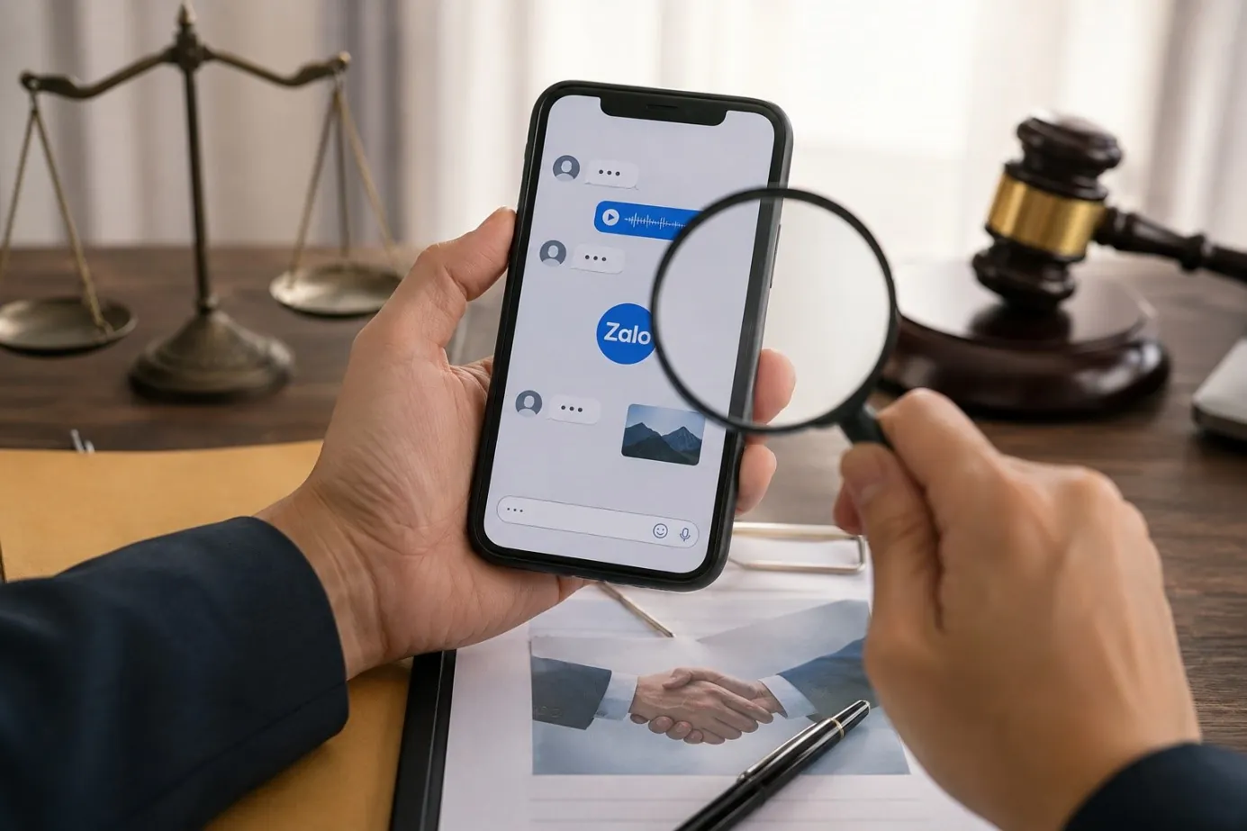 Tin nhắn Zalo có được xem là chứng cứ không