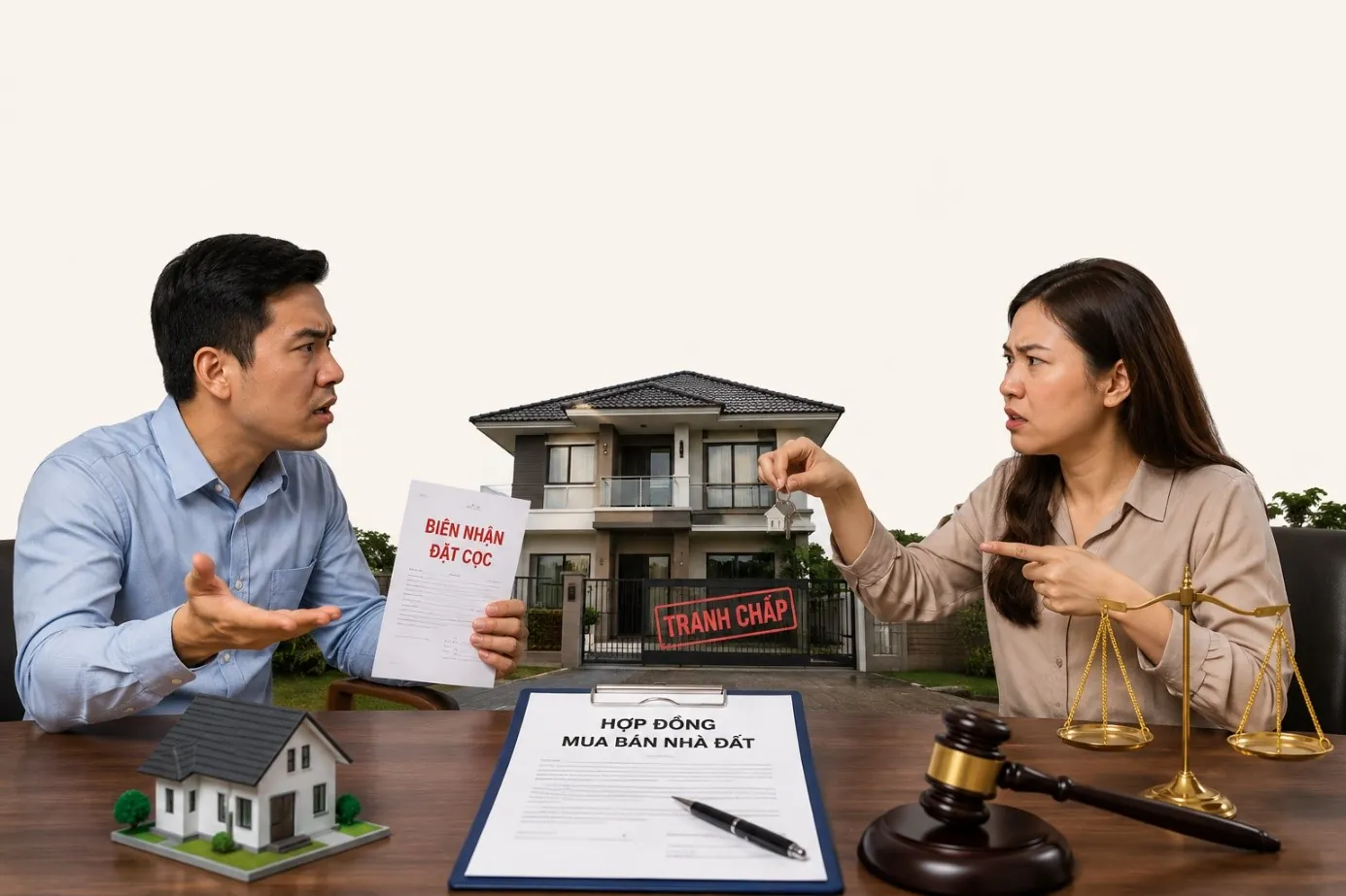 Tranh chấp đặt cọc – tưởng đơn giản nhưng dễ “vỡ trận”