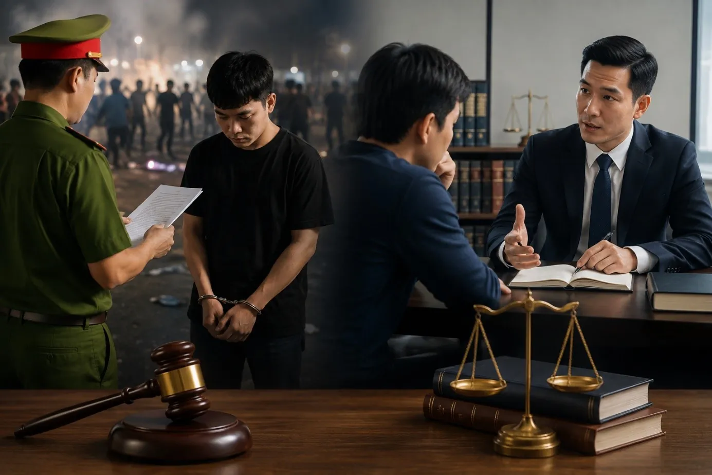 Tội gây rối trật tự công cộng có phải lúc nào cũng nhẹ?