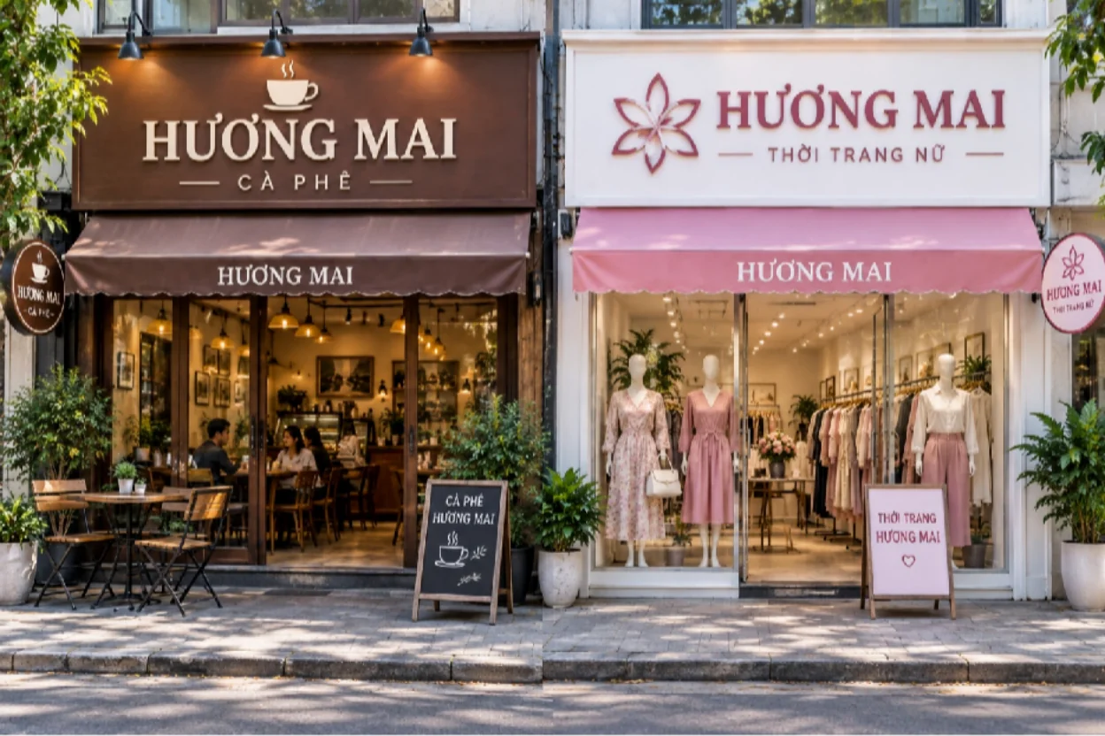 Cửa hàng trùng tên có phải đổi tên không