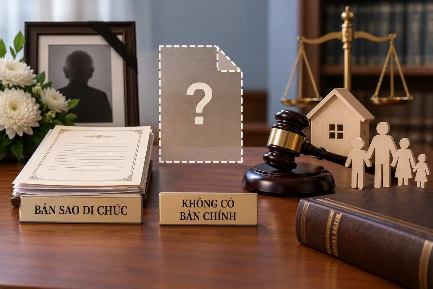 Di chúc bản sao không công chứng