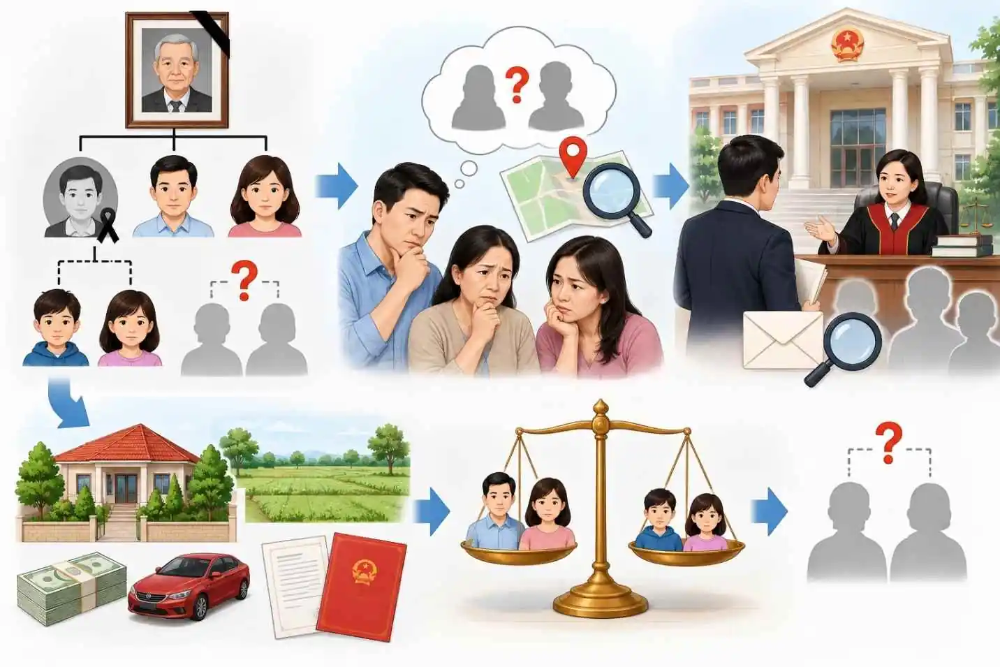 Đồng thừa kế đã mất